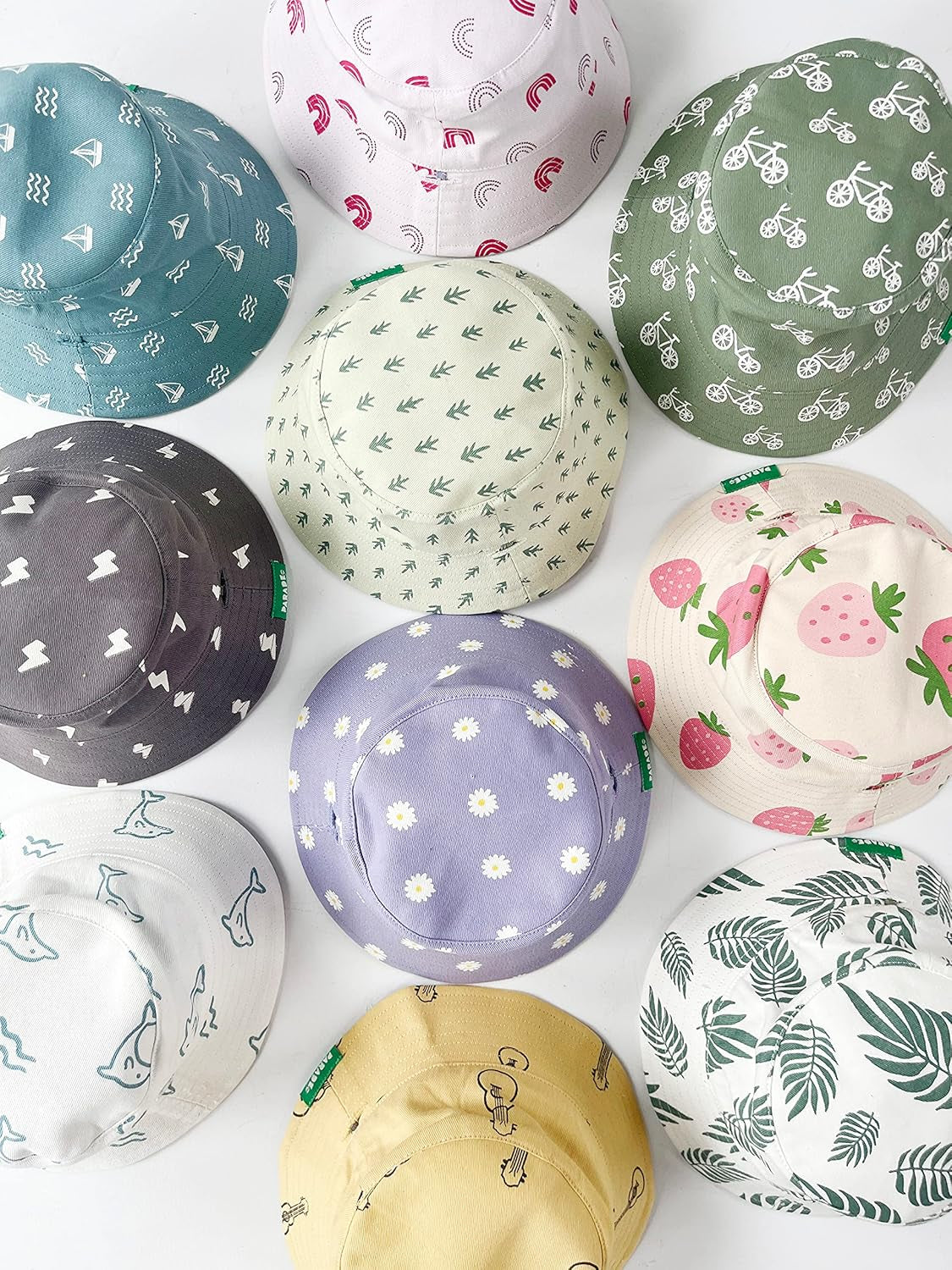 Reversible Organic Cotton Bucket Hats