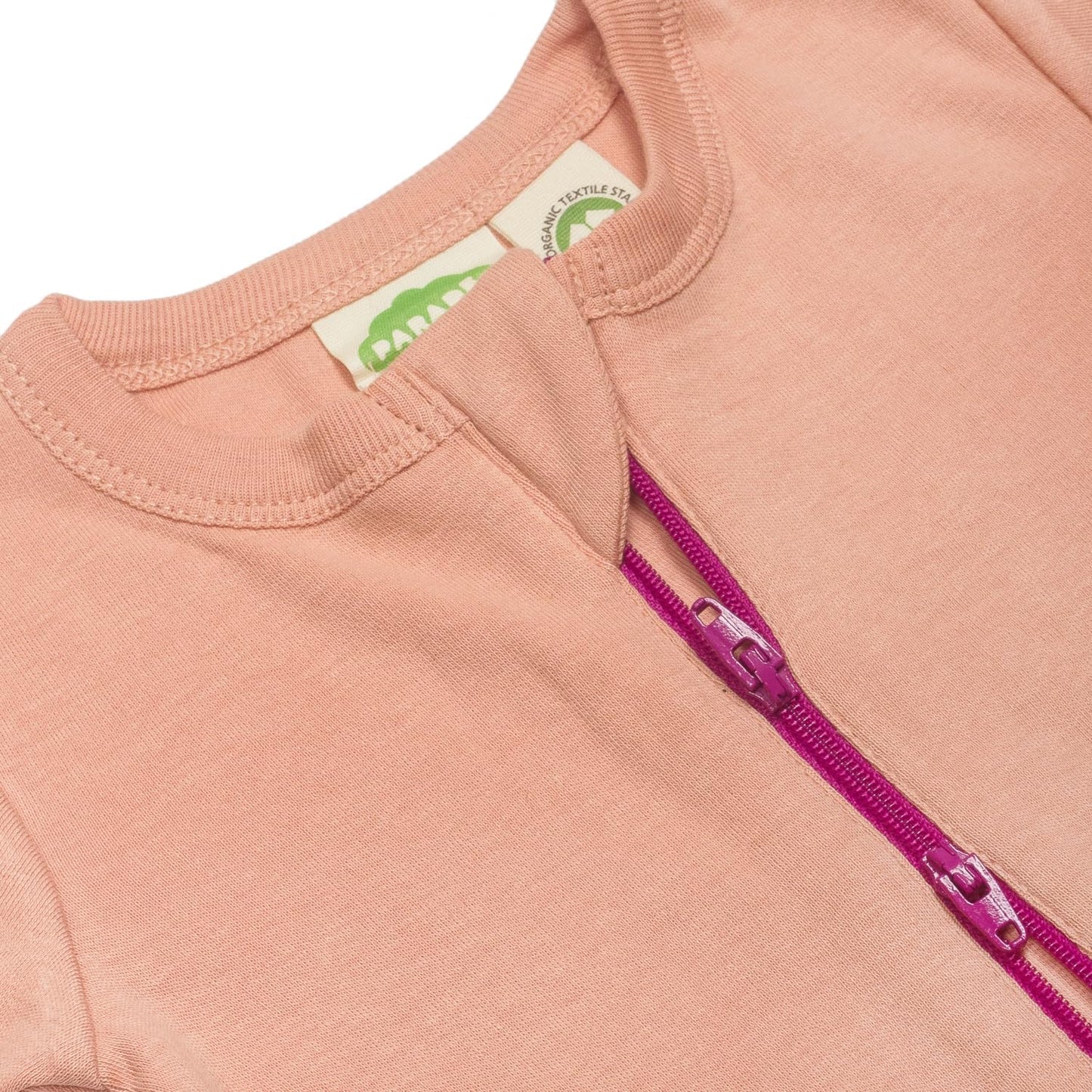 Organic Essentials '2-Way' Zip Romper - Long Sleeve