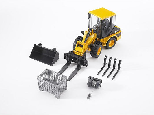 02318 Accessories for Frontloader Box-Type Pallets, Winch and Forks