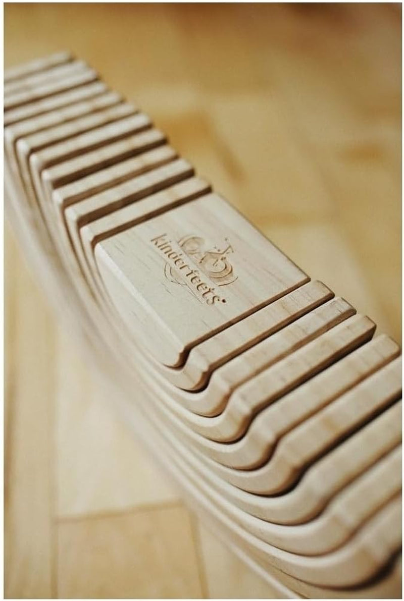 Large Stackable Wooden Arches - Stacking and Play Toy for Toddlers and Children | Sustainable and Eco-Friendly (Natural)