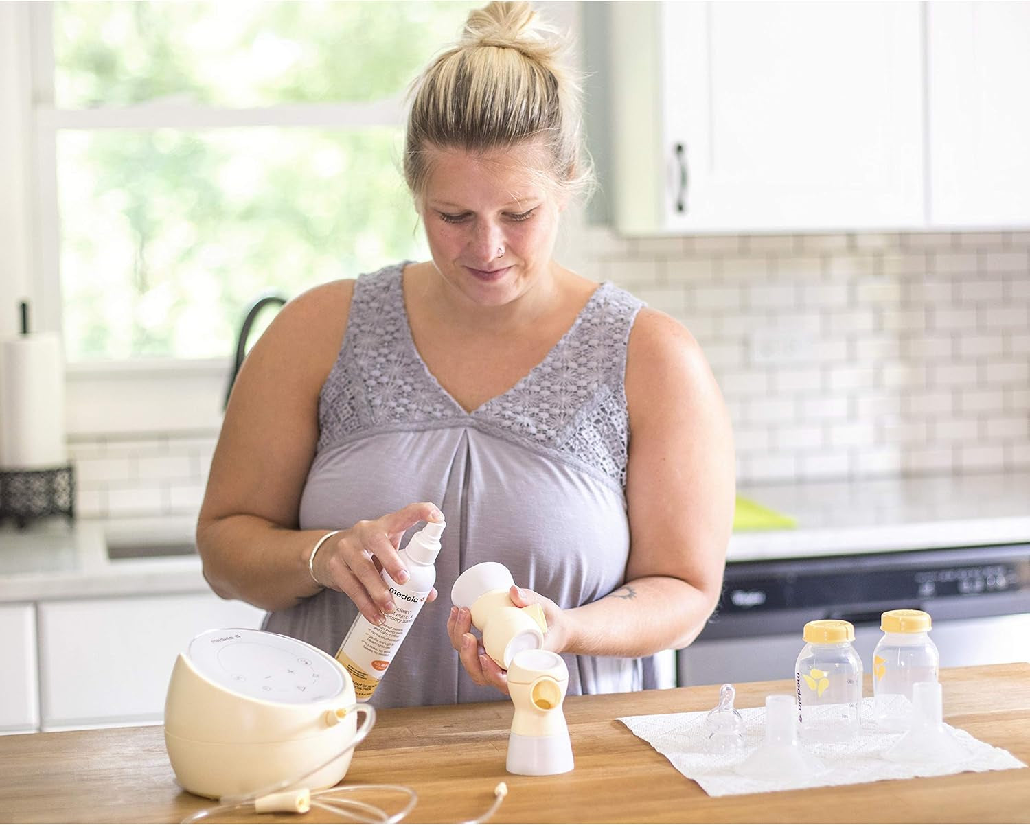 Quick Clean Breast Pump and Accessory Sanitizer Spray