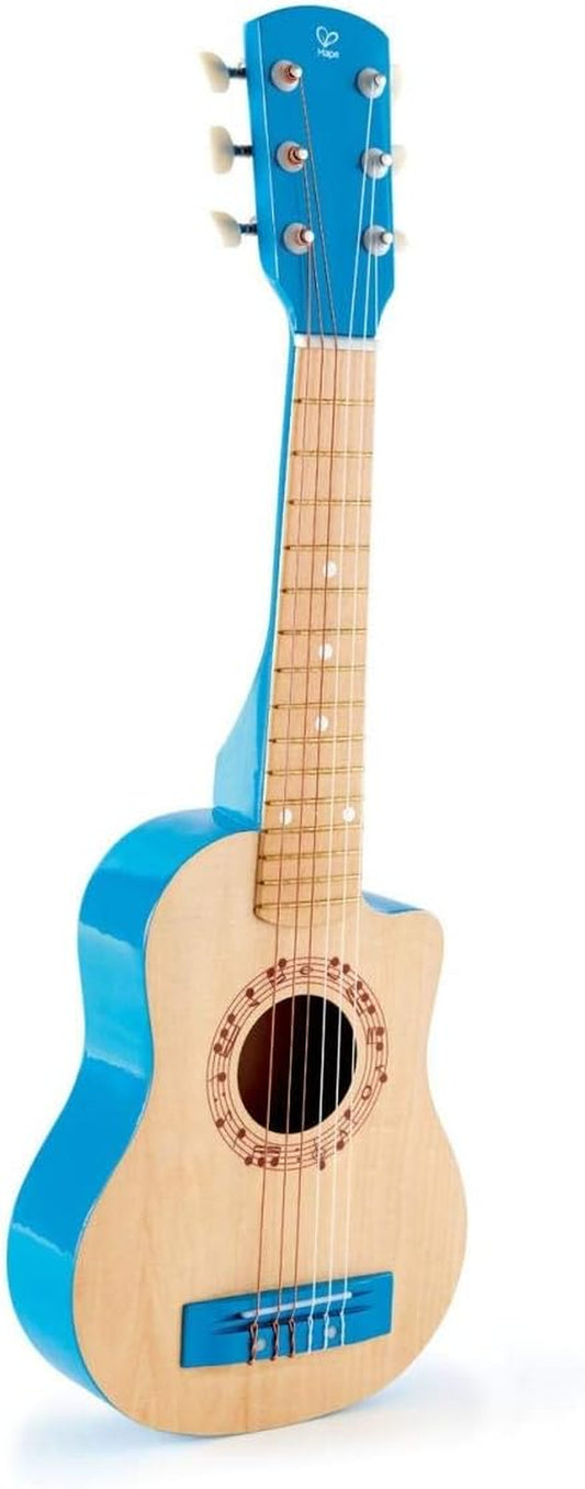 26 Inch Kids Guitar Toy Musical Instrument - Beginner Wooden Kids Guitar, Musical Toys W/ 4 Tunable Strings