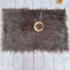 Newborn Photography Props Soft Baby Faux Fur Long Pile Blanket Background Kid Layer Cute Infant Photo Shoot Accessories