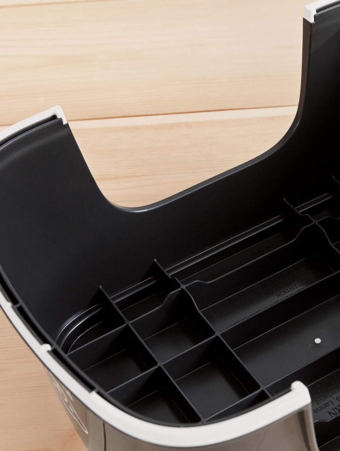 Step Stool, Black/White