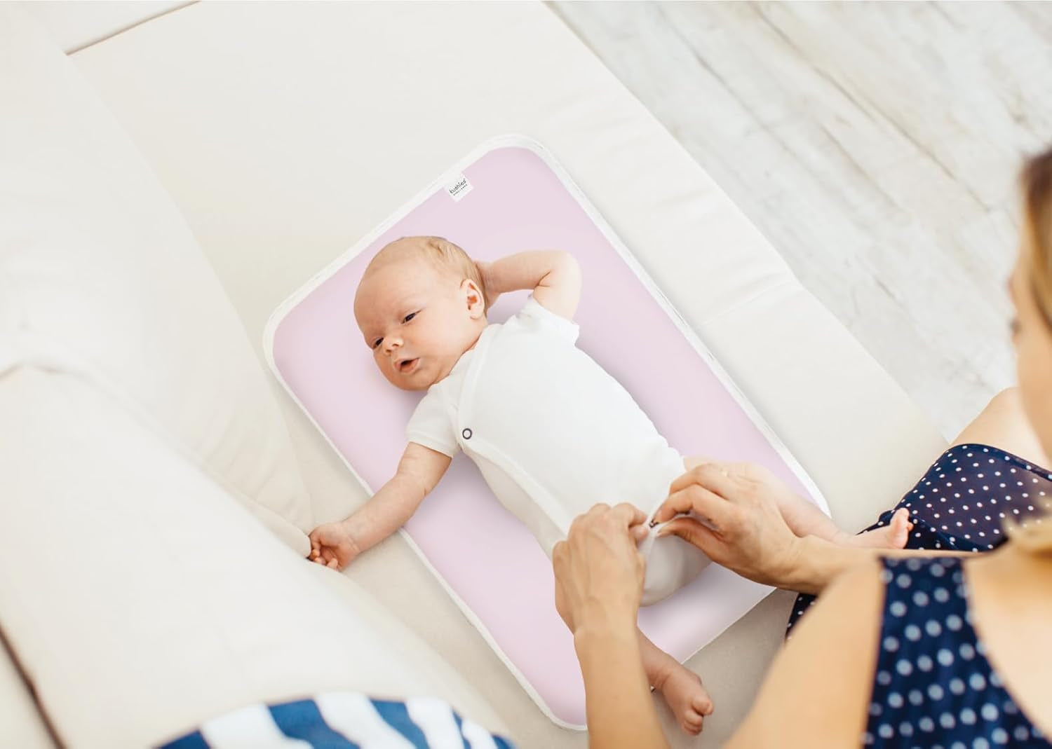 P210-PNK Deluxe Flannel Change Pad, Pink