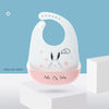 Baby Bibs Waterproof Silicone Feeding Adjustable Animal Pattern Baby Saliva Towel Aprons Baby Bibs Burp Cloths Bandana Dropship