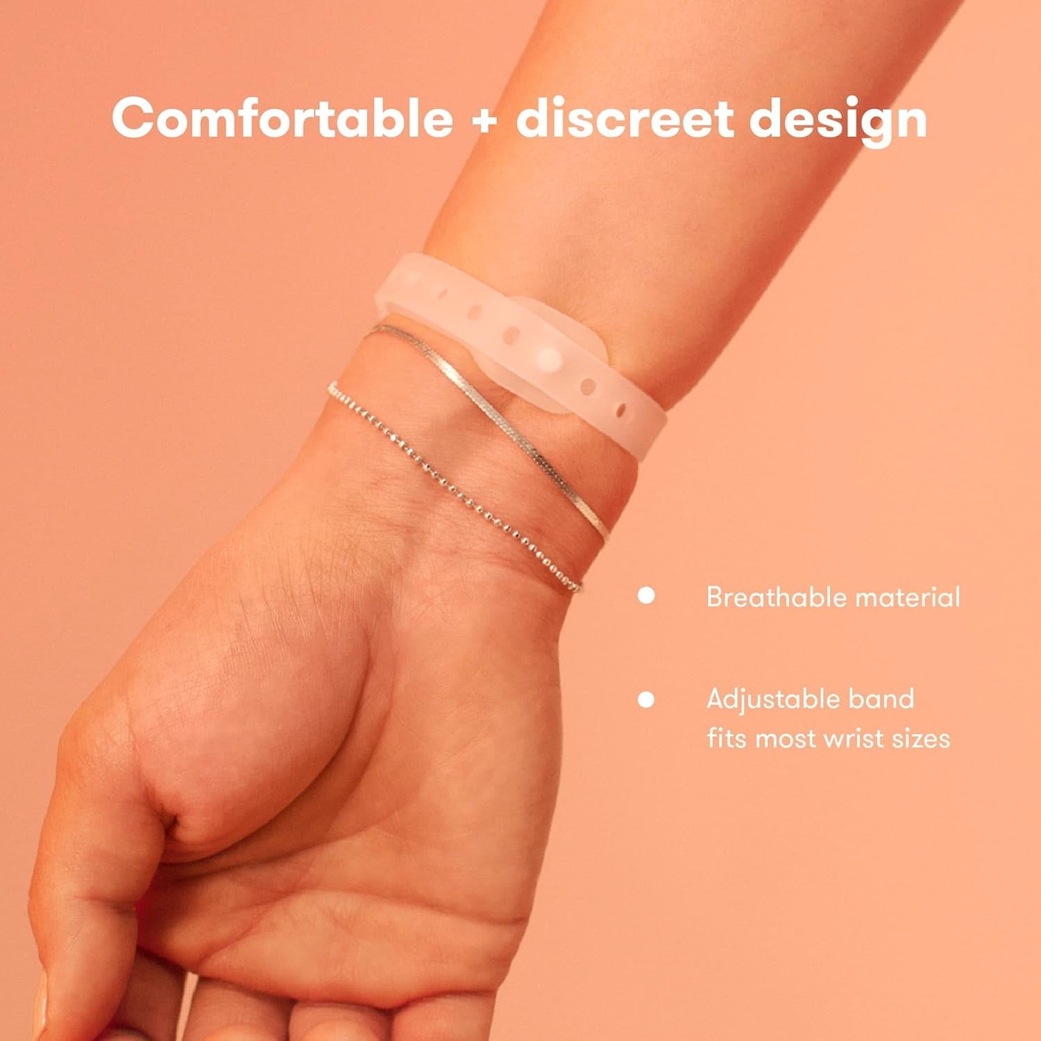 Nausea Bands for Morning Sickness Relief, 24/7 Support through Pressure Point Therapy, Includes 2 Bands and Storage Case