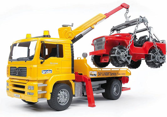 02750 Man Tga Tow Truck with Cross Country Vehicle