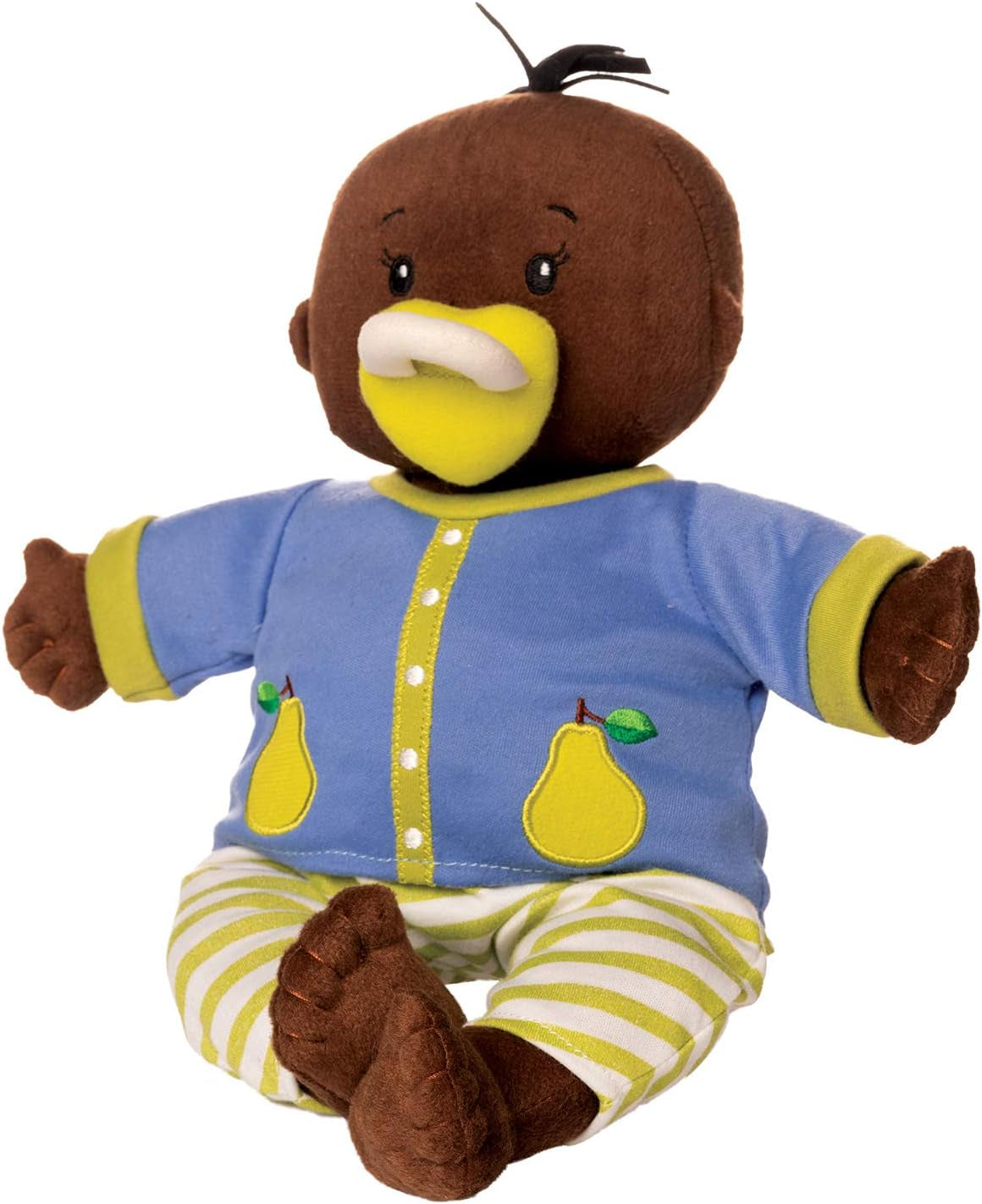 Baby Stella Brown Doll 15" Soft First Baby Doll