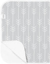 Deluxe Waterproof Changing Pad Liners - 20 X 30 Inches Baby Changing Table Liners - Baby Changing Pads - Diaper Changing Flat Liner Pad Waterproof Portable - Grey One Direction