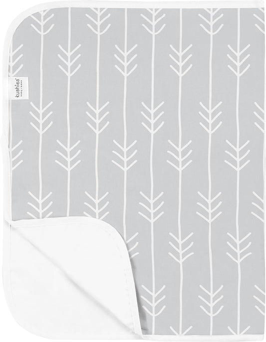 Deluxe Waterproof Changing Pad Liners - 20 X 30 Inches Baby Changing Table Liners - Baby Changing Pads - Diaper Changing Flat Liner Pad Waterproof Portable - Grey One Direction