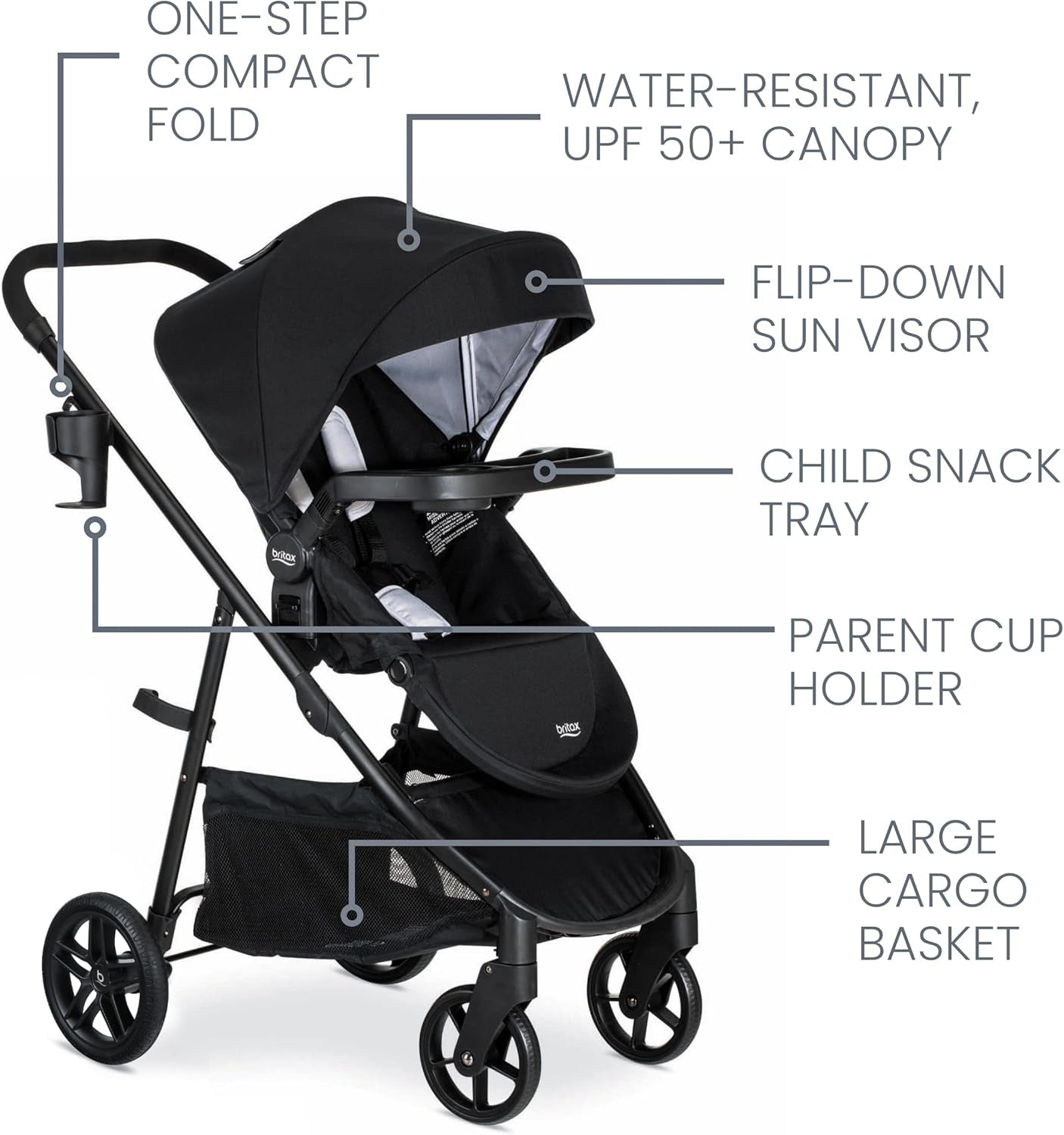 Willow™ Brook™ Travel System, Onyx Glacier