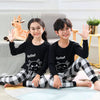 Children'S Sleepwear Clothes Set Avocado Print Sleeping Pajamas Casual Autumn Kids Baby Indoor Costumes Kids Winter Underwear