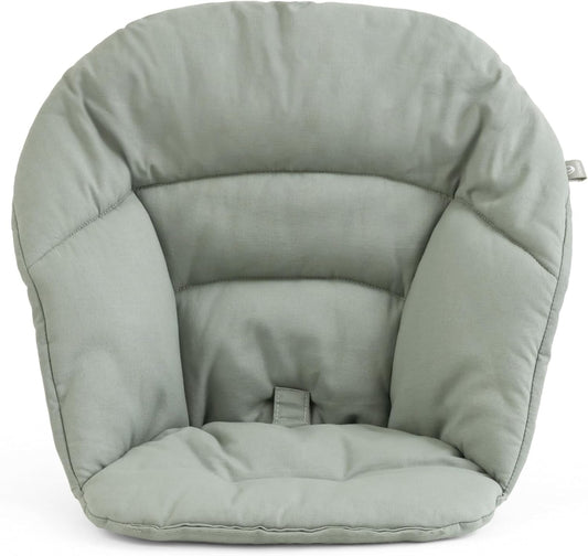 Clikk Cushion, Glacier Green - Compatible with  Clikk High Chair - Provides Support for Babies - Made with Organic Cotton - Best for Ages 6-36 Months