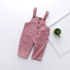 Autumn Winter Baby Girl Overalls Candy Color Kids Corduroy Overall for Girls Jumpsuit Toddler Romper PP Pants Baby Boy Clothes