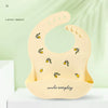 Baby Bibs Waterproof Silicone Feeding Adjustable Animal Pattern Baby Saliva Towel Aprons Baby Bibs Burp Cloths Bandana Dropship