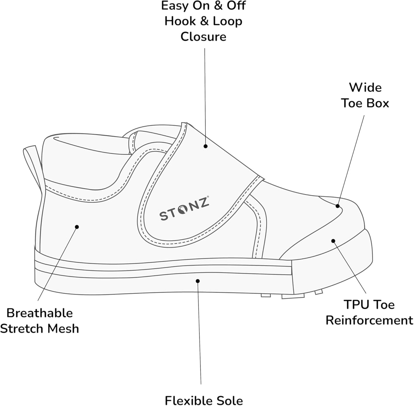 Cruiser™ Original Toddler Shoes – Breathable, Vegan, with Adjustable Fit Navy