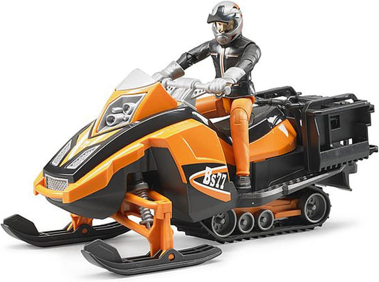63101 Snowmobile with Driver and Accessories