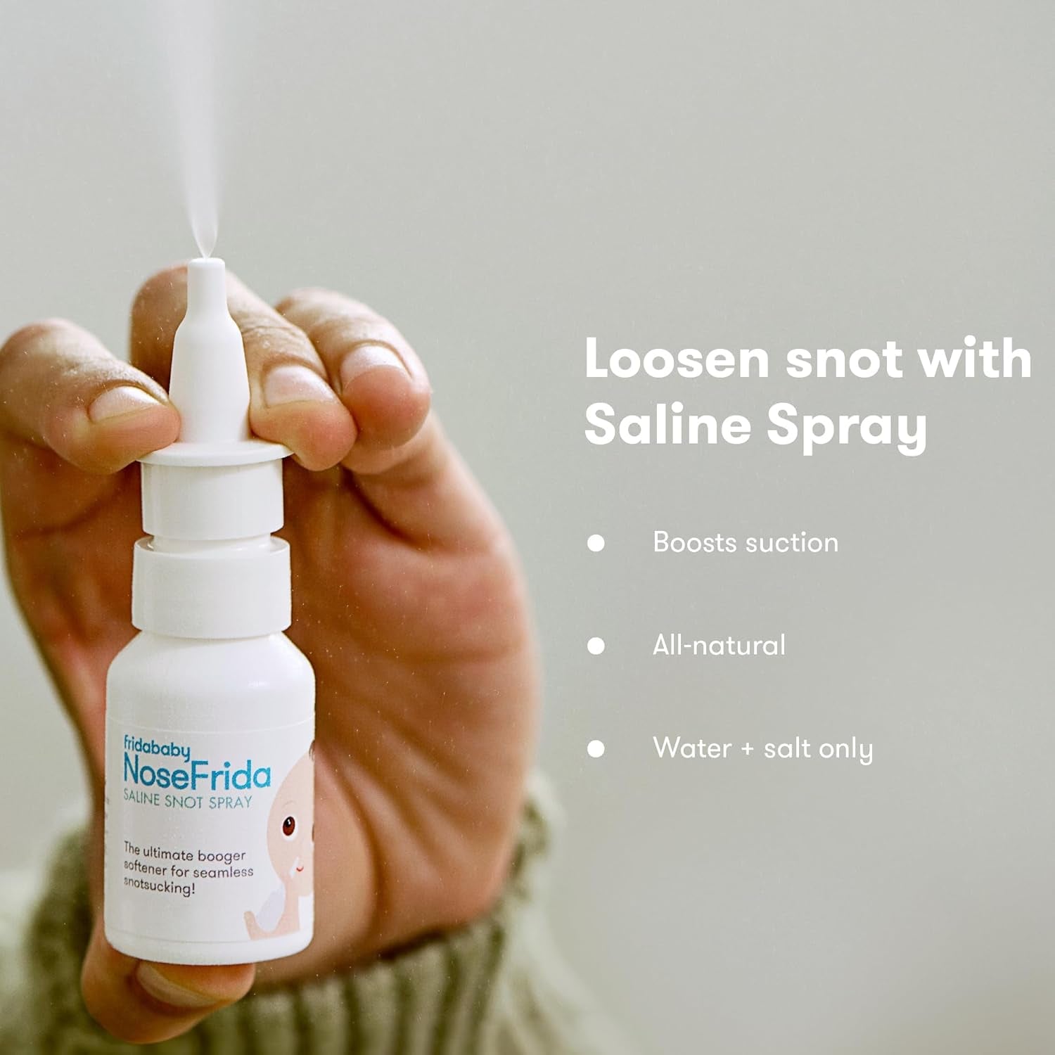 Fridababy Nosefrida Snotsucker Saline Kit
