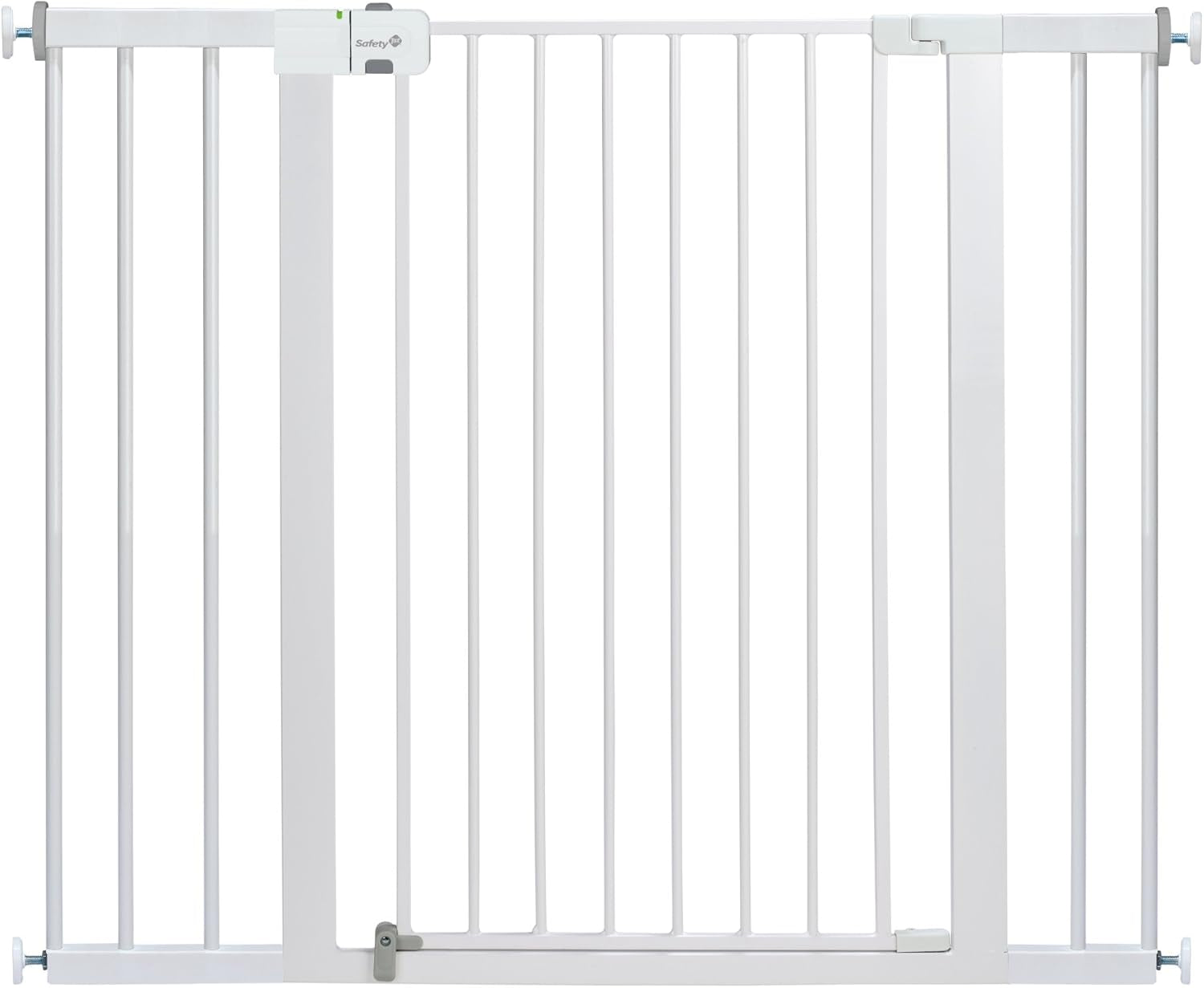 Tall and Wide Easy Install Gate- White