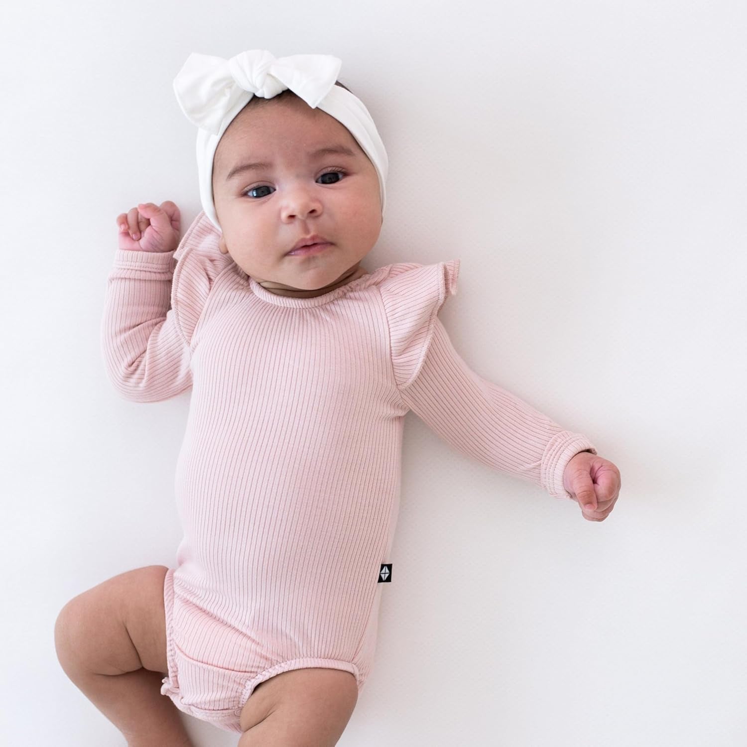 Rayon Made from Bamboo Bow, (3-6 Months, Cloud)