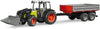 02112 Claas Nectis 267 F with Frontloader and Trailer