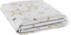 Baby 100% Breathable Cotton Percale Baby Crib Sheet, Fully Elasticized - Made in Canada 28" X 52" Multi Golden Star