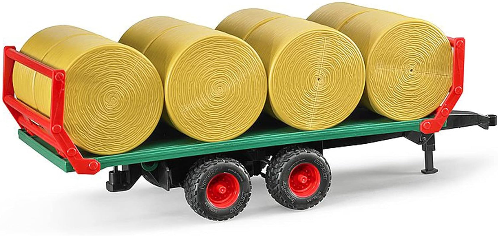 02220 Bale Transport Trailer with 8 round Bales