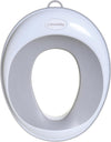 Ezy-Potty Toilet Seat Topper - Toddler Potty Training Toilet Seat Attachment - Non-Slip and Great for Travel, Grey