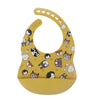 New Arrival Silicone Baby Bibs Silicon Printing Newborn Bib Feeding Burp Cloth Avocado Zoo Tractor Printing Tableware