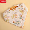 New Cotton Triangle Saliva Towel Baby Bibs Newborn Print Patchwork Bib Bandana Burp Cloth for Boys Girls Feeding Drool Bibs