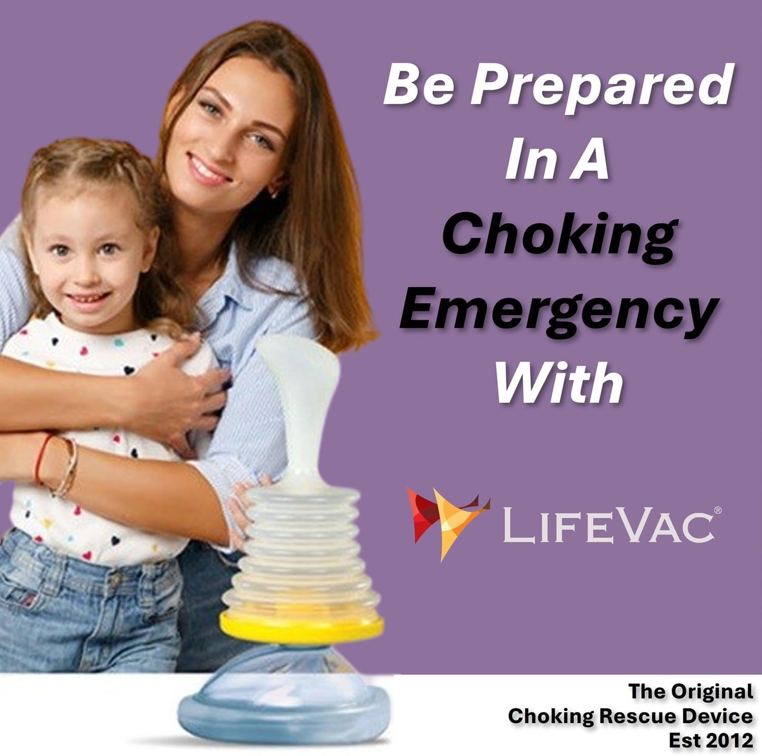 Travel Kit (Canadian Version) - Choking Rescue Device, Portable Suction Rescue Device First Aid Kit for Kids and Adults, Portable Airway Suction Device | anti Choking Device for Children and Adults