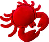 Smootheez Stuffed Animal Soft Toy, 8-Inches, Red Crab