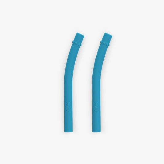 Mini Cup + Straw Training System Straw Replacement 2-Pack (Blue)