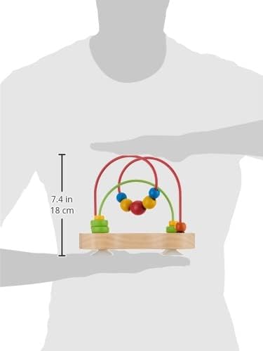 Double Bubble Wooden Toddler Bead Maze