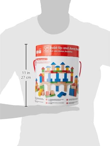 Award Winning Kid'S Wooden Building Block Set (100 Pieces)