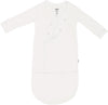 Bundlers - Baby Sleeper Gowns Made of Soft Bamboo Rayon Material - 0-6 Months - Solid Colors