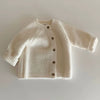 Autumn New Baby Boys Girls Coat Baby Sweater Toddler Knit Cardigans Newborn Knitwear Long-Sleeve Cotton Baby Jacket Tops