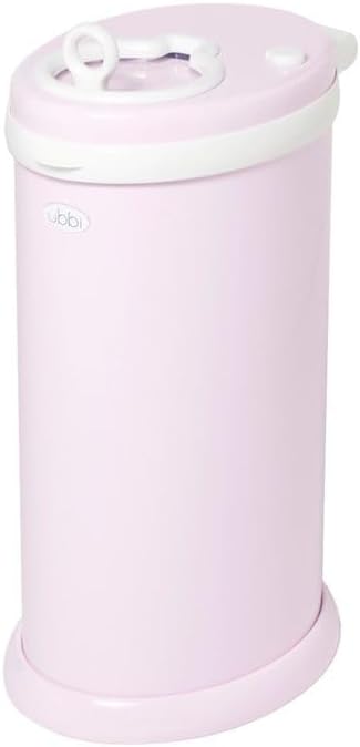 Steel Diaper Pail, White