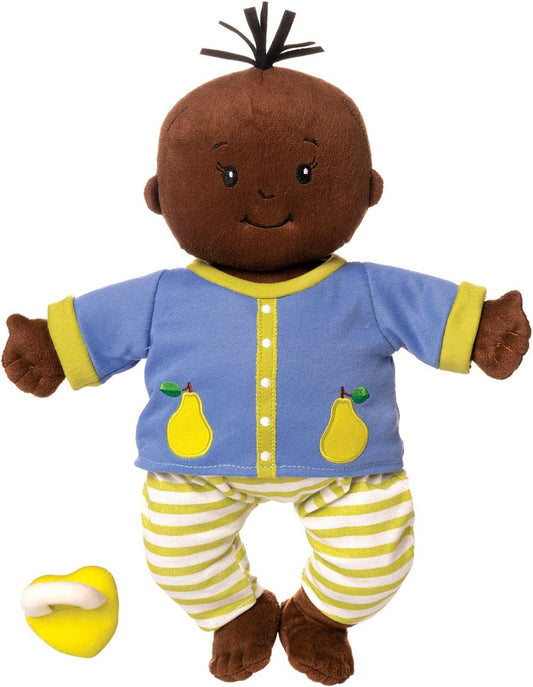 Baby Stella Brown Doll 15" Soft First Baby Doll