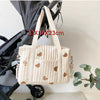 Cartoon Bear Mommy Bag Large Capacity Mom Diaper Baby Stroller Bag Multifunction Women Shoulder Handbag Travel Diaper Bags