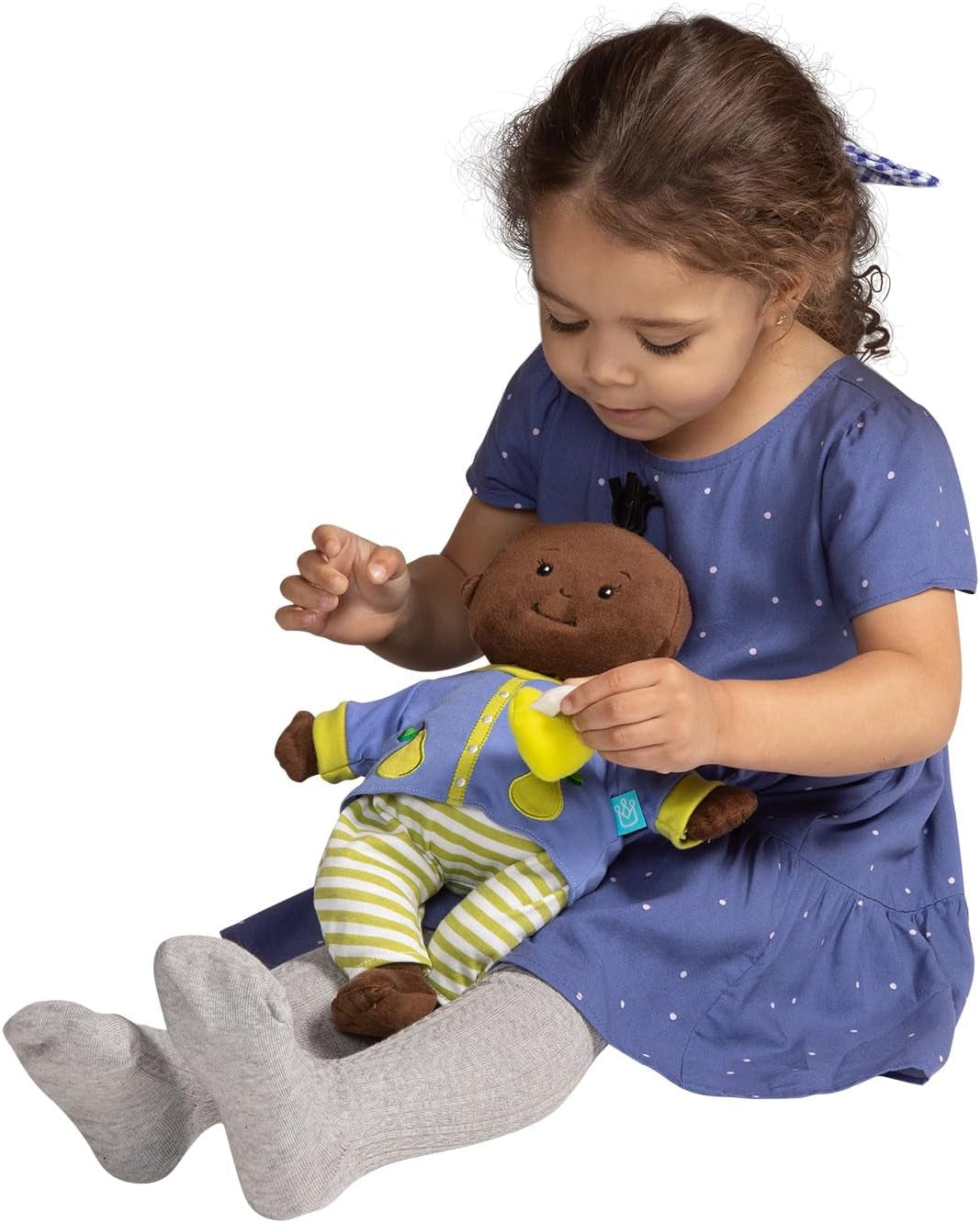 Baby Stella Brown Doll 15" Soft First Baby Doll