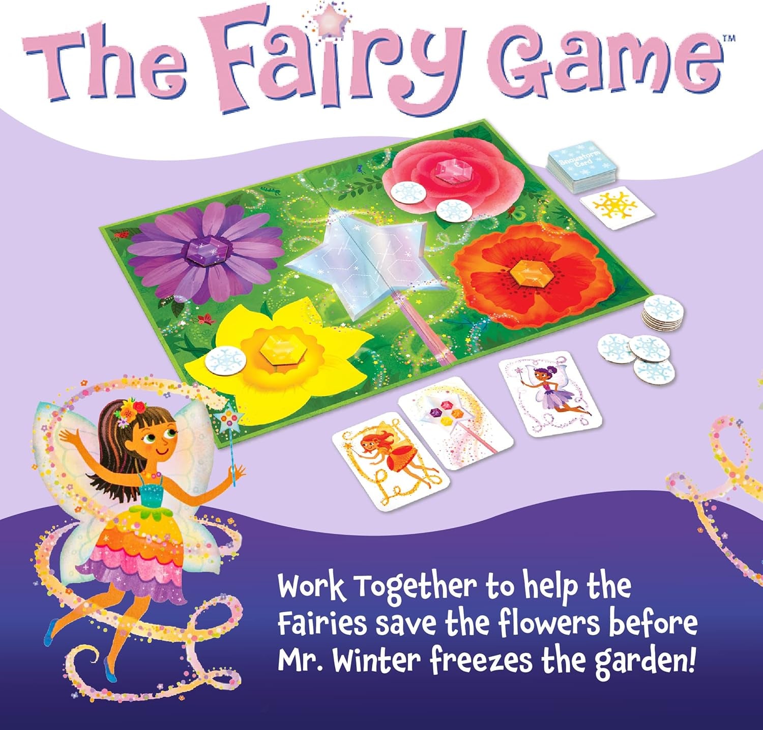 the Fairy Match Game, an Enchanting Board Game for 2-6 Kids Ages 5+