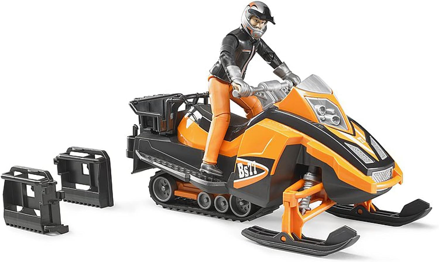 63101 Snowmobile with Driver and Accessories