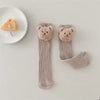 Baby Socks New Kids Toddler Boys Knee High Long Soft Cotton Cute Bear Children Socks Baby Girl Socks 2-8 Years Winter Clothes