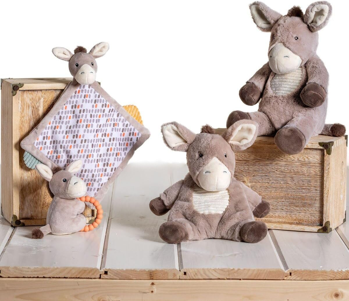 Mery Meyer - Teether Rattle - Dusty Donkey