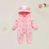 0-12M Cartoon Newborn Bodysuit Warm Romperssoft Newborn Baby Clothes Flannel Autumn Winter Baby Boys Girls Jumpsuit