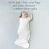 Purcomfy Supersoft Bamboo Baby Sleep Sack 0.5/1.0/2.5 TOG, Premium Bamboo Viscose 2-Way Zipper Sleeping Bag,Cooling Sleepwear for 0-15 Months, Cozy Newborn Wearable Blanket
