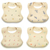 Silicone Bibs for Newborn Baby Feeding Tableware Waterproof Baby Bibs for Toddler Feedings Bibs Burp Cloths Bandana Baby Stuff