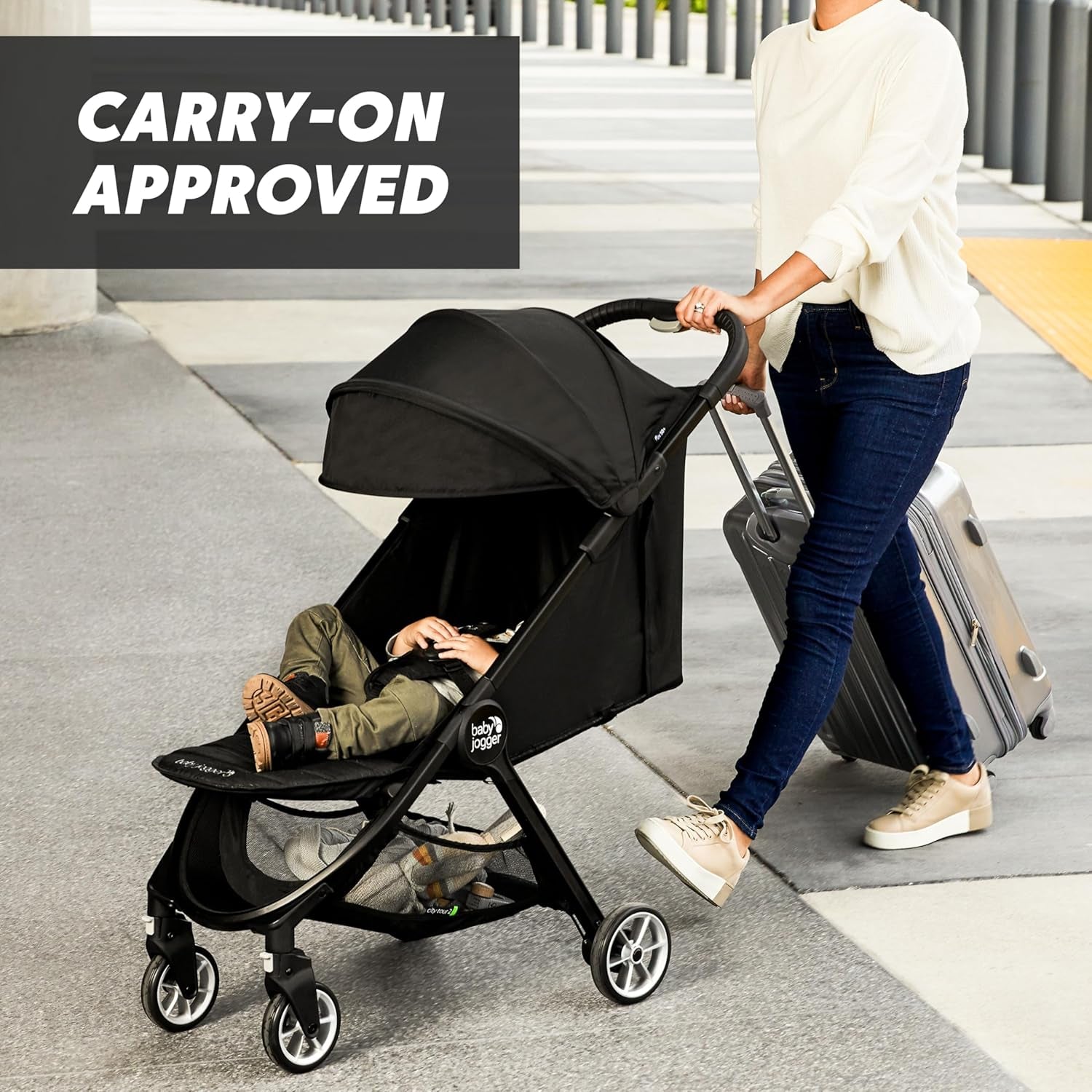 City Tour 2 Single Stroller, Jet